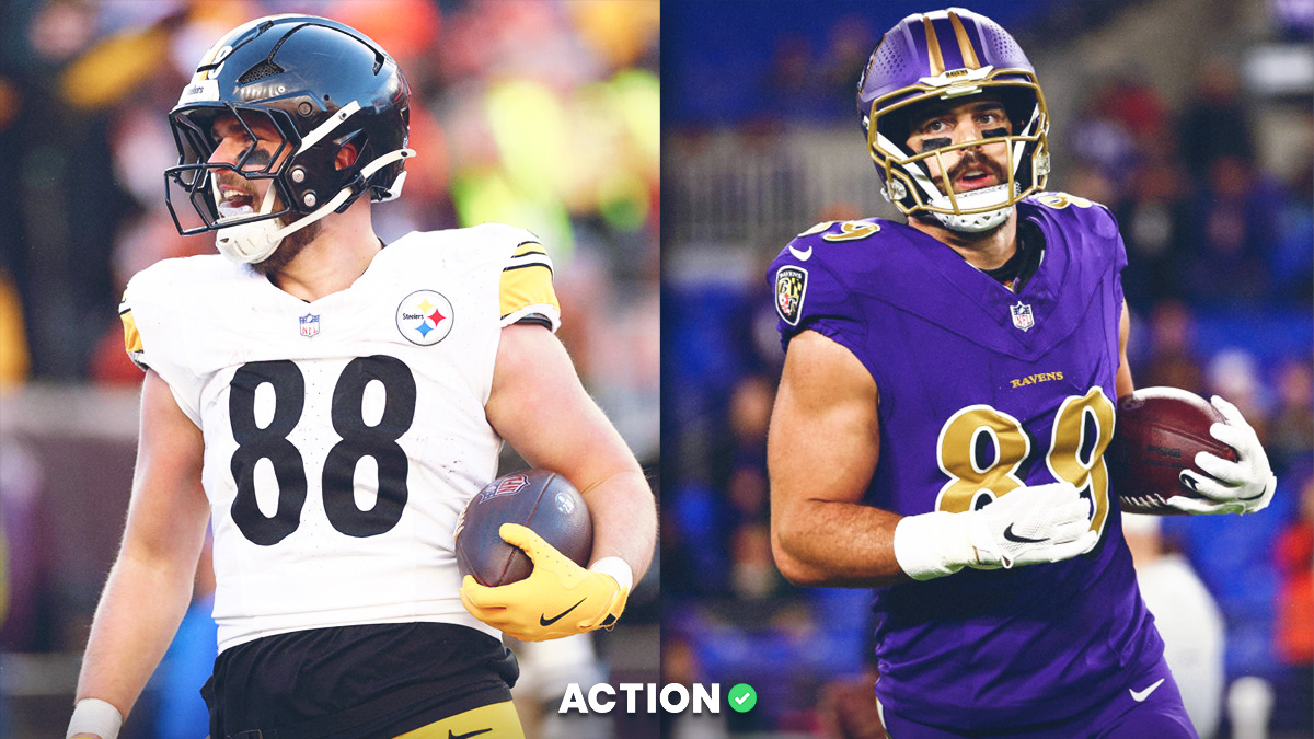 Steelers vs. Ravens Anytime Touchdown Scorers: Mark Andrews, Pat Freiermuth