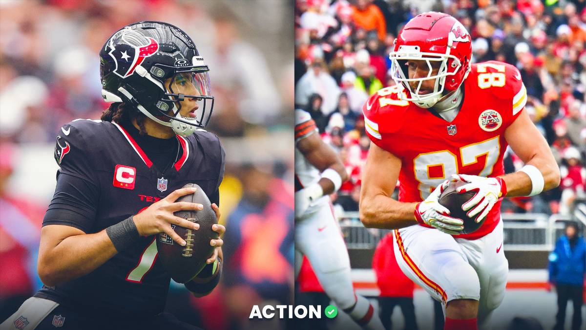 Texans vs. Chiefs Player Props: Picks for Stroud & Kelce Image