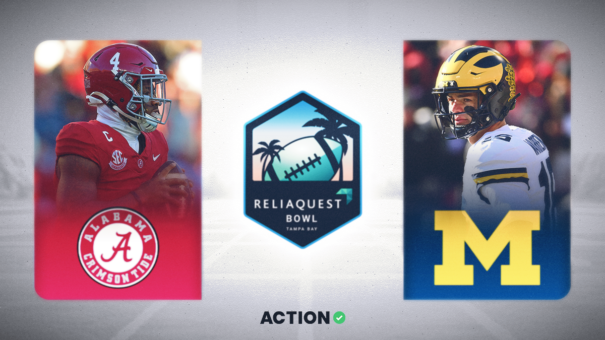 Alabama vs Michigan Prediction, Pick, ReliaQuest Bowl Odds for Tuesday, December 31