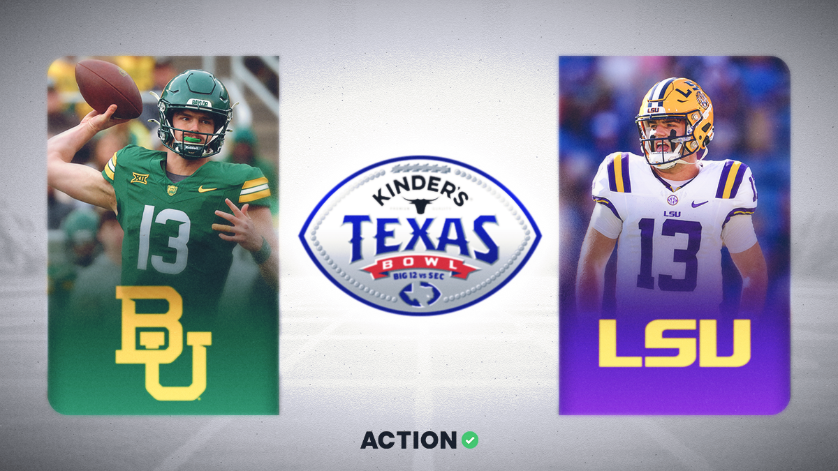 Baylor vs. LSU: Bet This Team Total in Texas Bowl Image