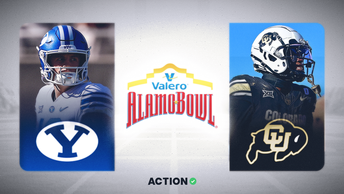 BYU vs. Colorado: Target Total in Alamo Bowl Image