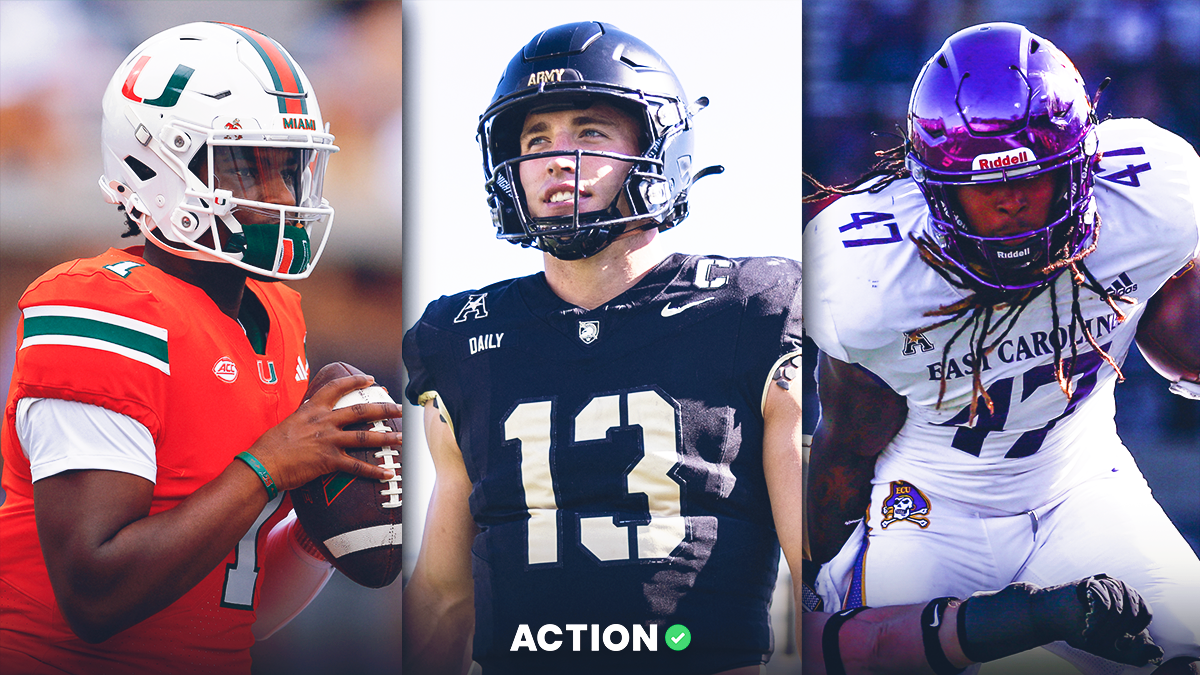 Our 3 Best Bets for Saturday's NCAAF Games Image