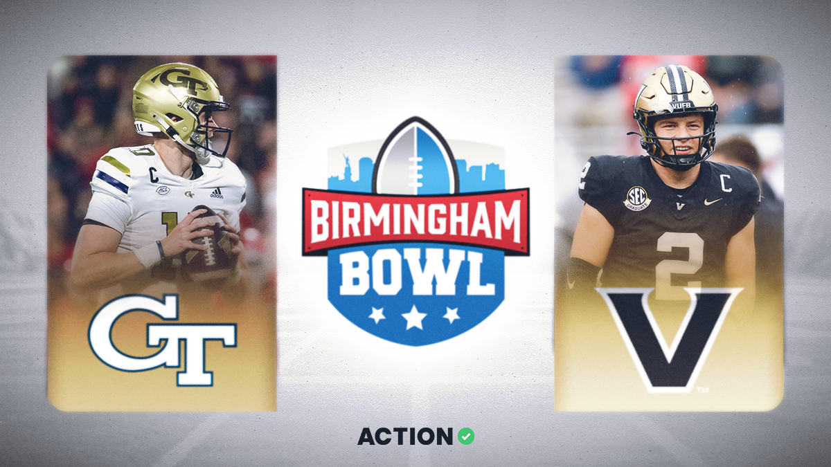 Georgia Tech vs Vanderbilt Prediction, Pick, Birmingham Bowl Odds for Friday, December 27