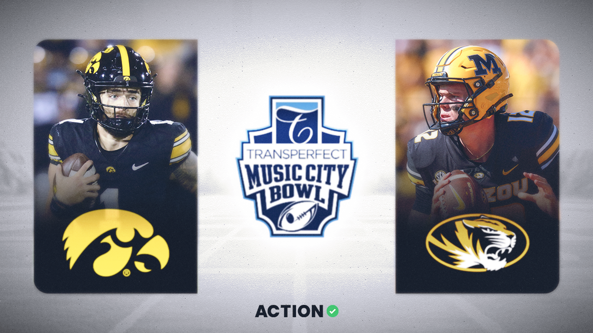 Iowa vs Missouri Prediction, Pick, Music City Bowl Odds for Monday, Dec. 30