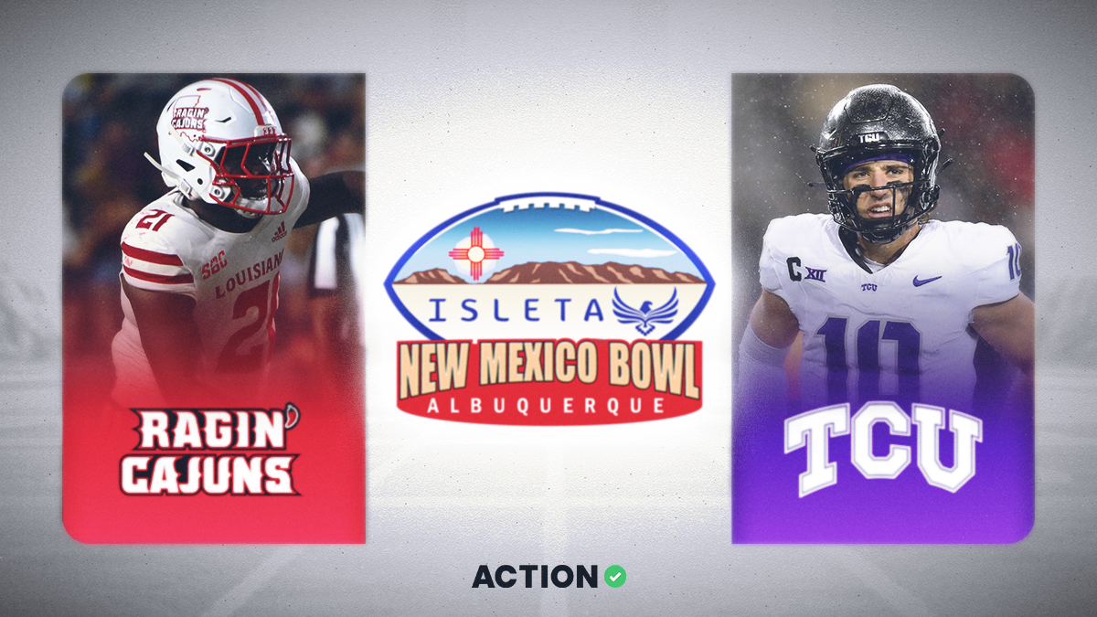 Louisiana vs TCU Prediction, Pick, New Mexico Bowl Odds for Saturday, Dec. 28