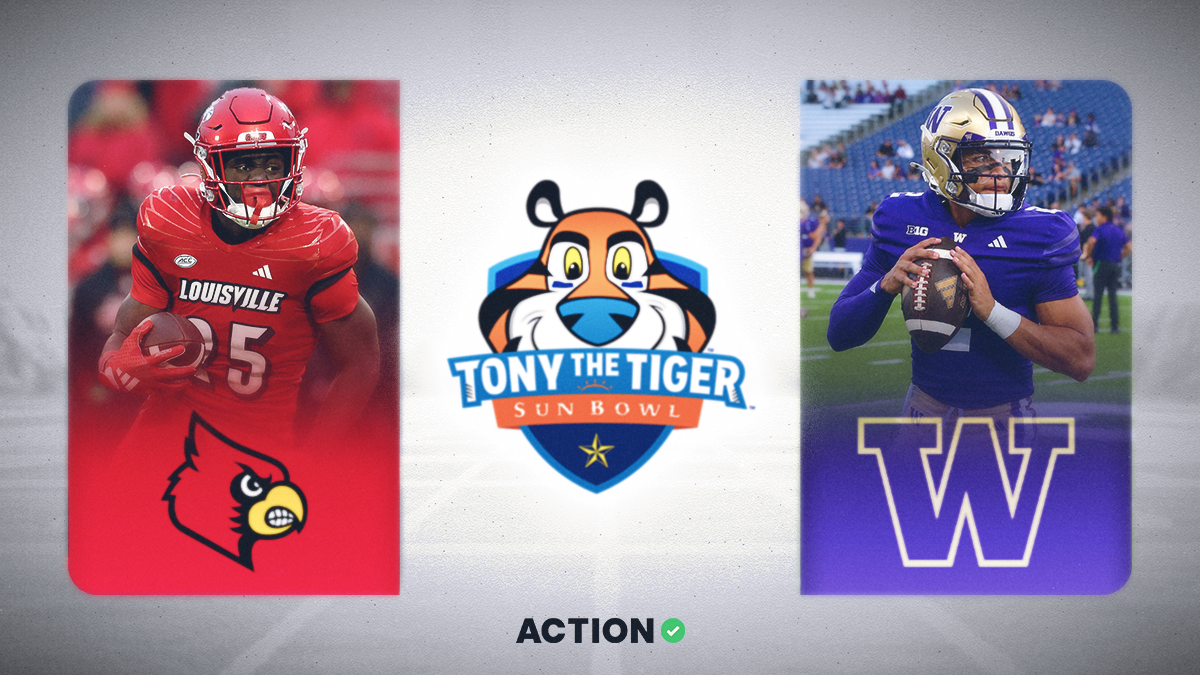 Louisville vs Washington Prediction, Pick and Odds For The 2024 Sun Bowl article feature image