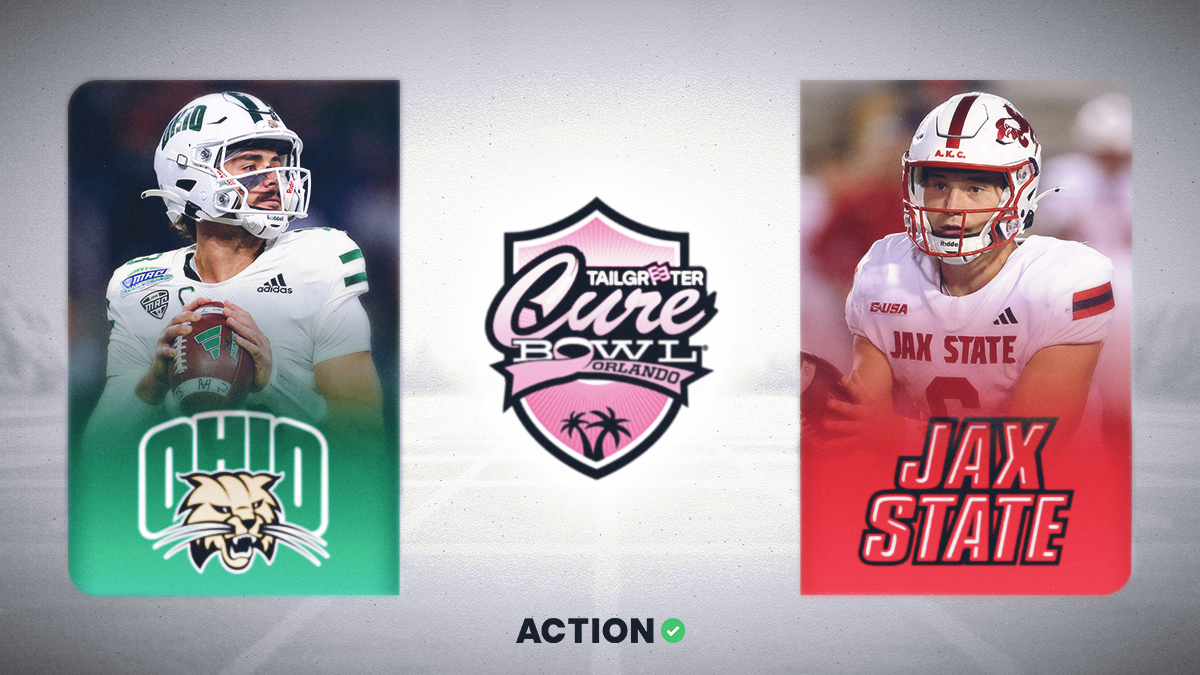 Ohio vs Jacksonville State Prediction, Pick, Cure Bowl Odds for Friday, Dec. 20