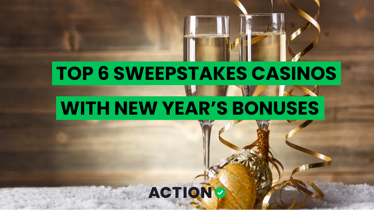 Top 6 Sweepstakes Casinos with New Year’s Bonuses article feature image