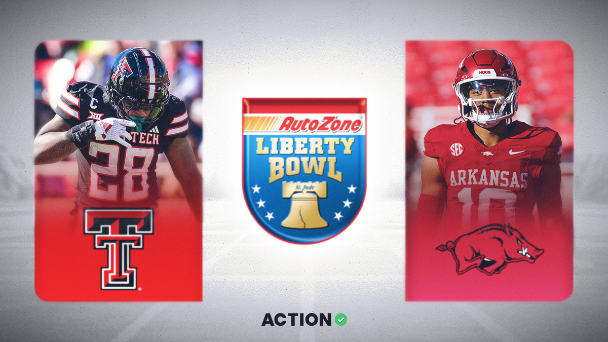 Texas Tech vs. Arkansas: How to Bet Liberty Bowl article feature image