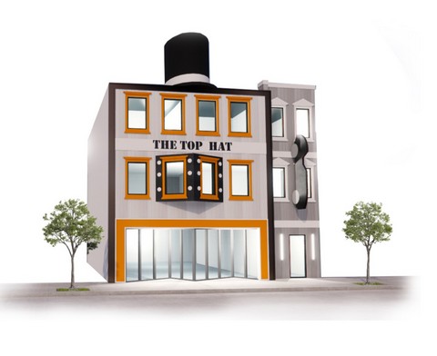 the new top hat hotel in Atlantic city was inspired by monopoly boards