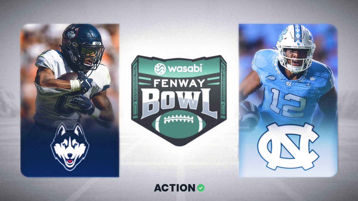 UConn vs UNC Prediction, Pick, Fenway Bowl Odds for Dec. 28