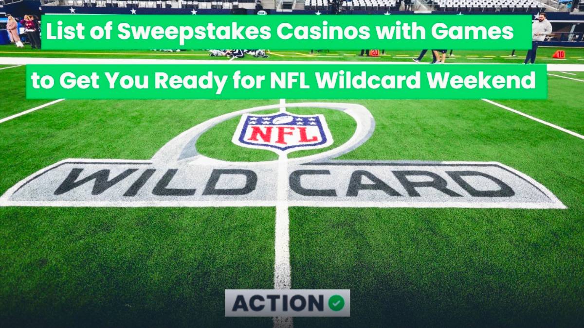 Sweepstakes Casinos With Games To Get You Ready for NFL Wild Card Weekend