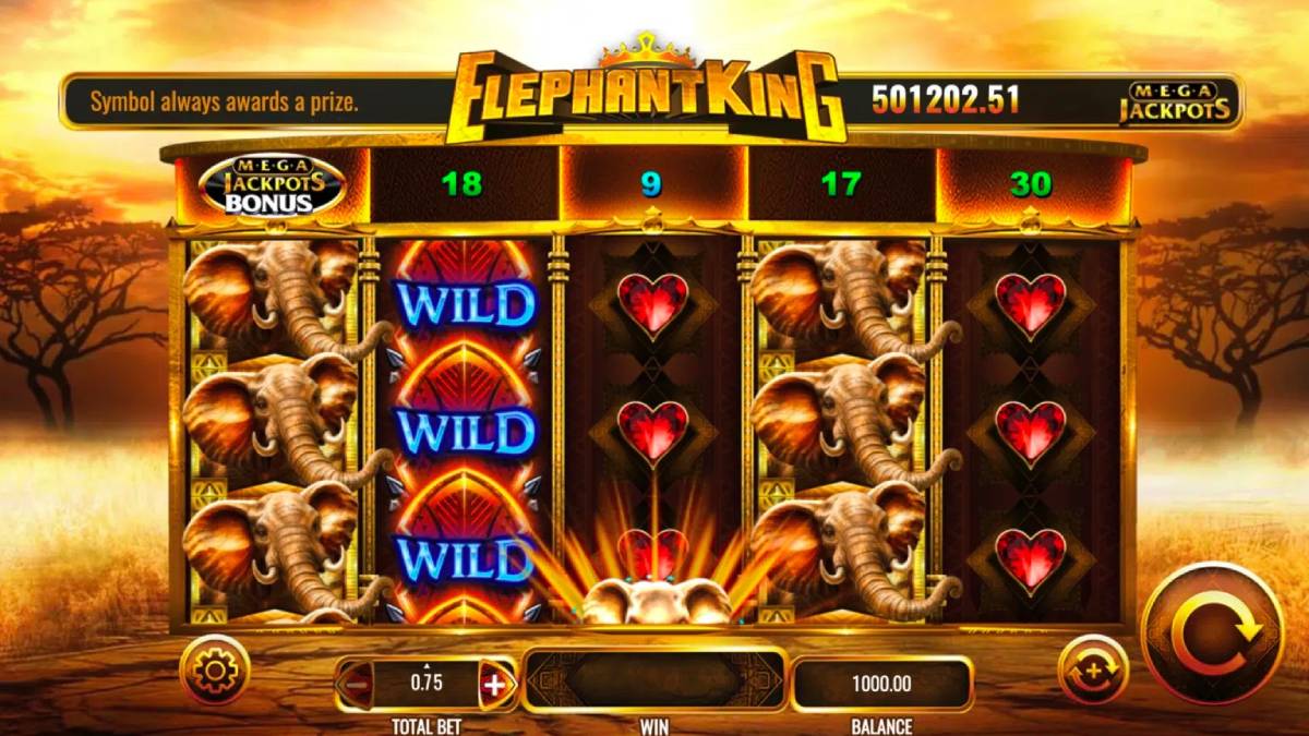 new jersey online casinos paid out over $500,000 on the elephant king slot machine