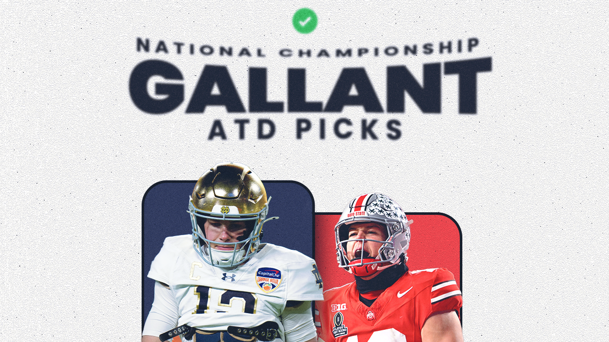 Gallant's Anytime TD Picks for Notre Dame vs. Ohio State Image