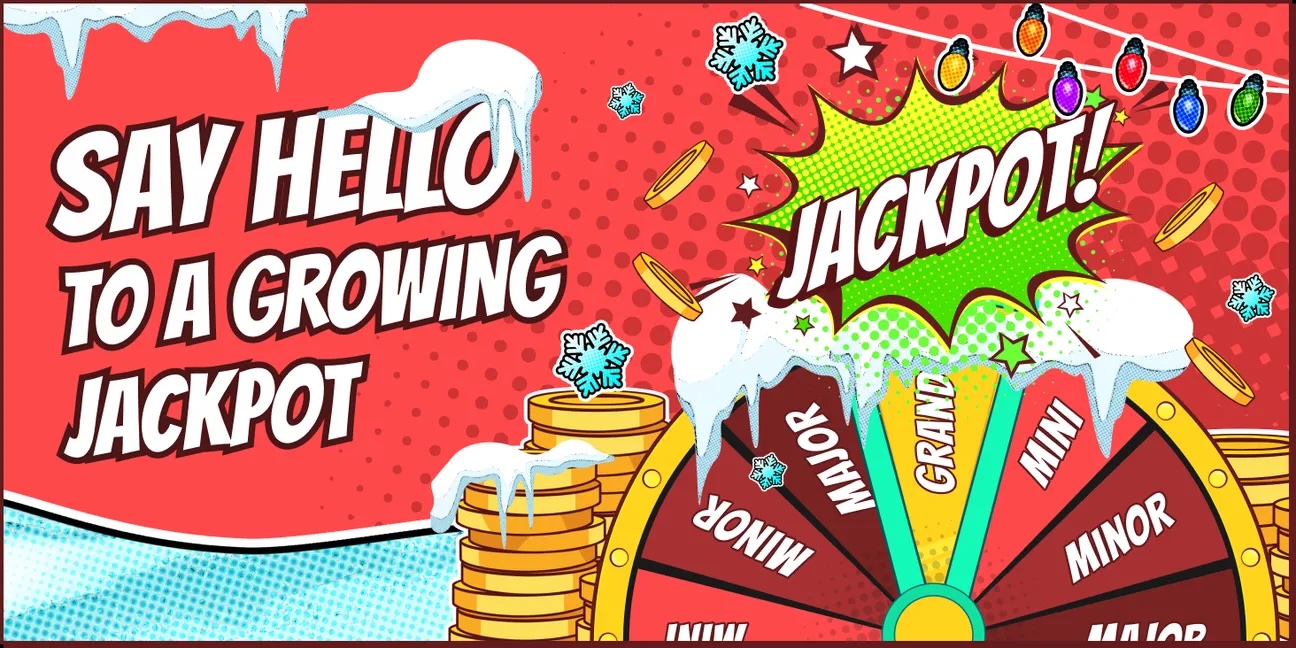 there is a list of sweepstakes casinos offers winter-themed promotions and games