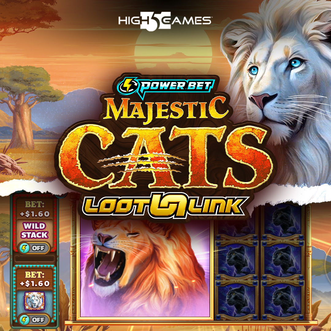 the 5 high casino now has majestic cats slot machine launching in january on its sweepstakes site.