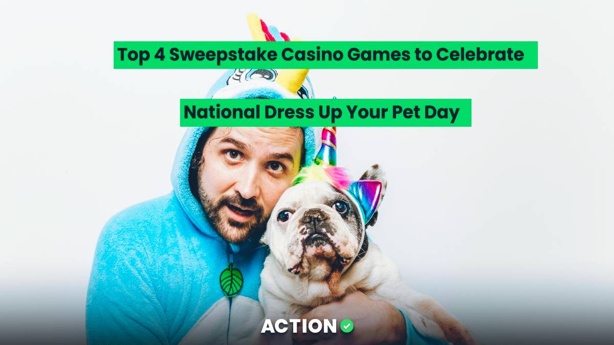 Top 4 Sweepstake Casino Games To Celebrate National Dress Up Your Pet Day