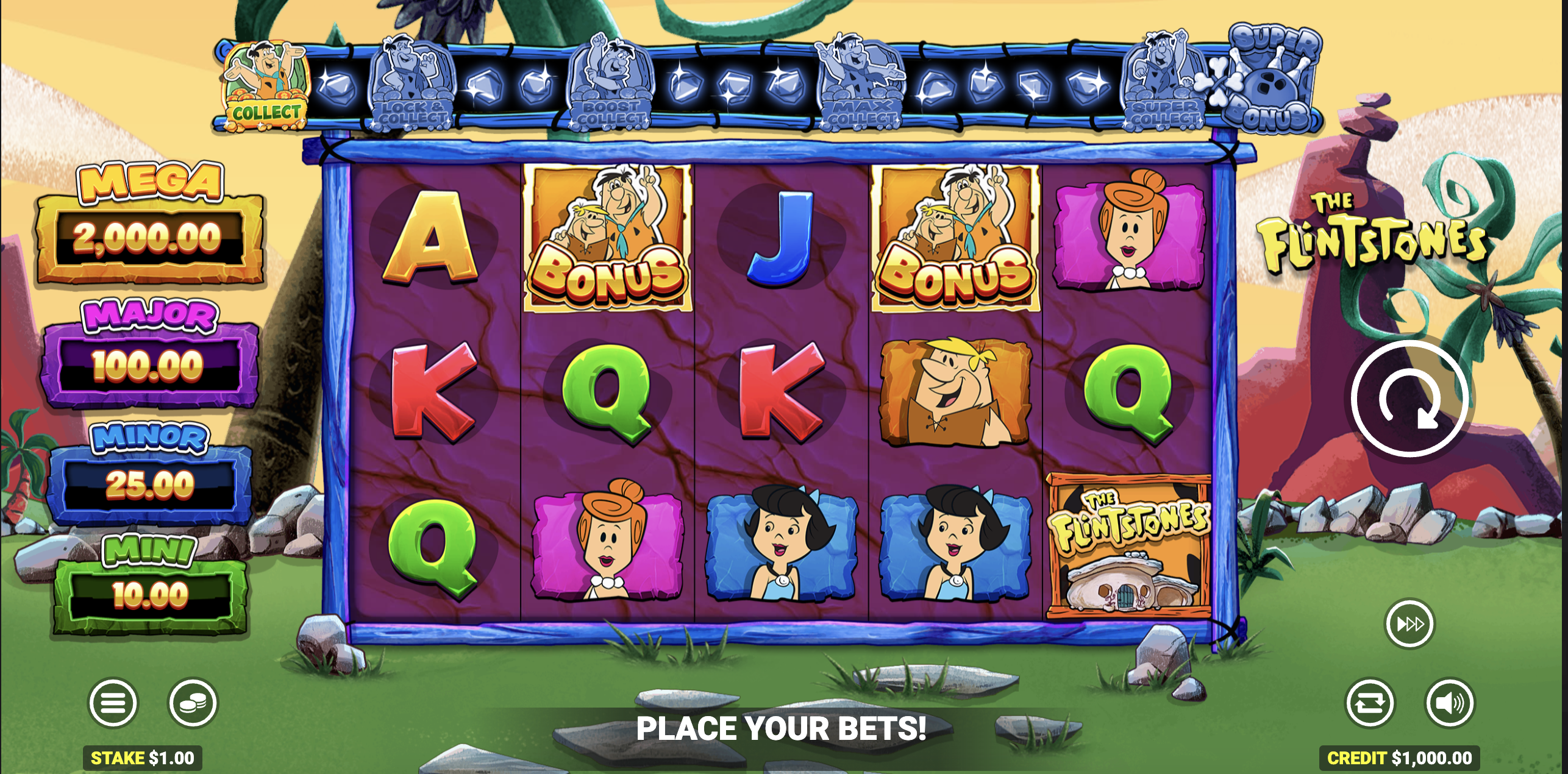 The Flintstones is one of the best new online casino slots games to try this week. 