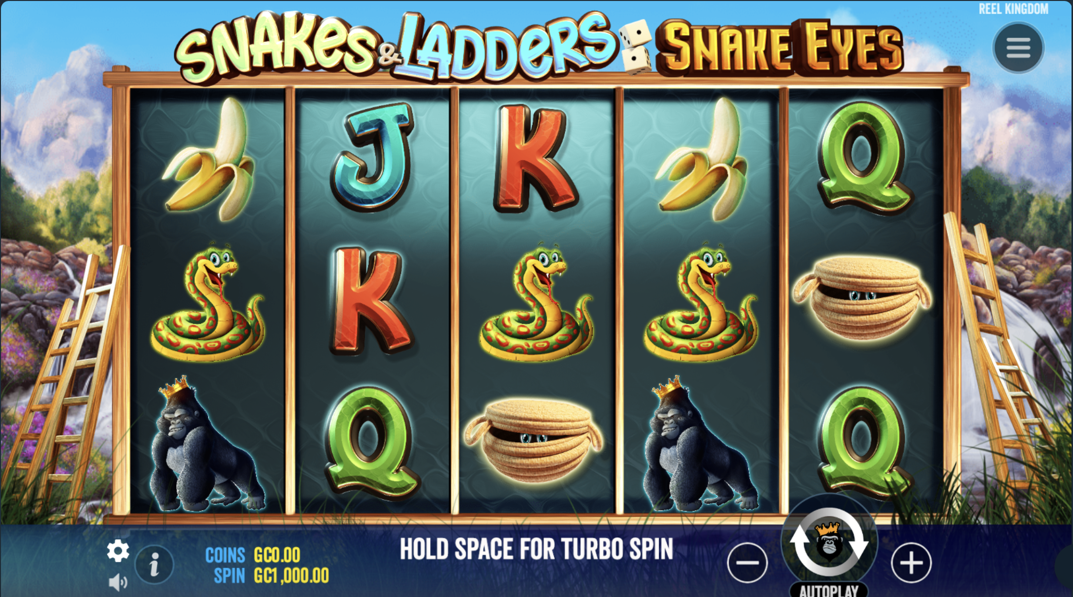 Snakes & Ladders Snake Eyes is a unique take on the Year of the Snake games offered by Stake.us Casino.