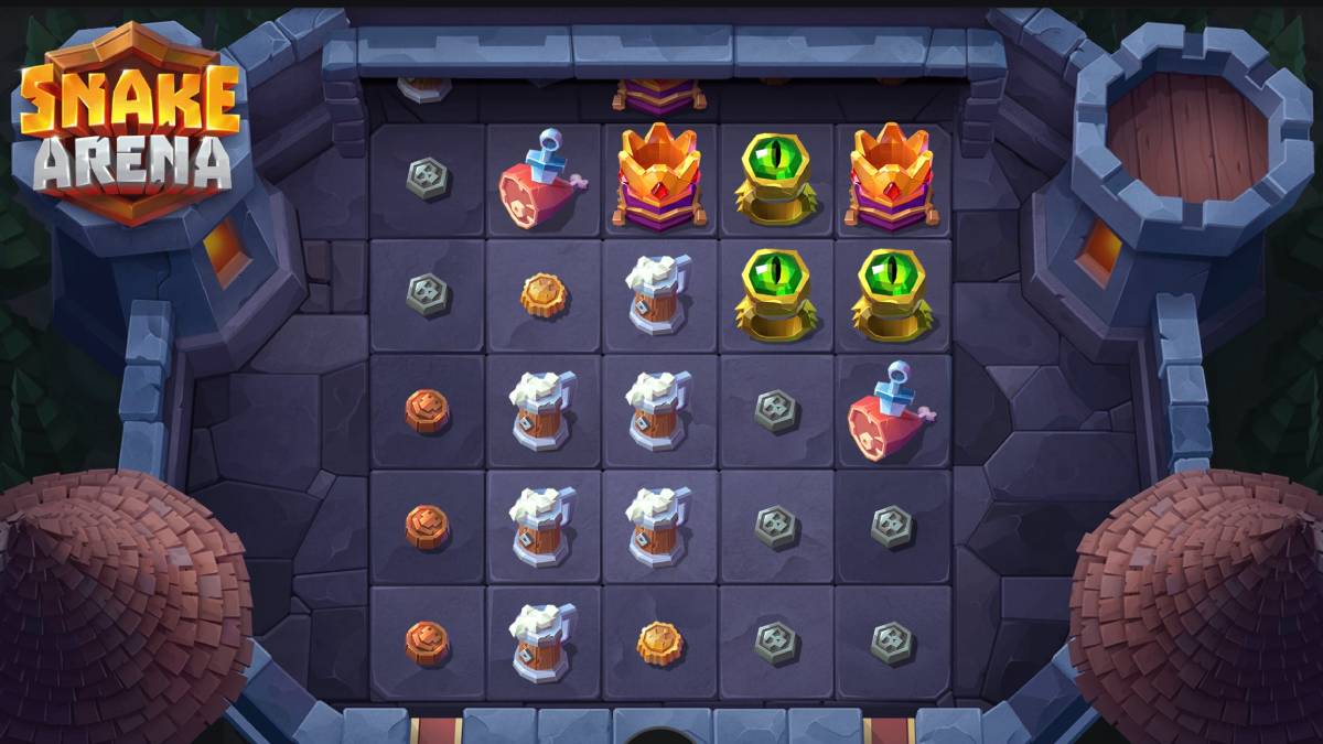 a sweepstakes casino game that will really get you thinking about the year of the snake is snake arena.