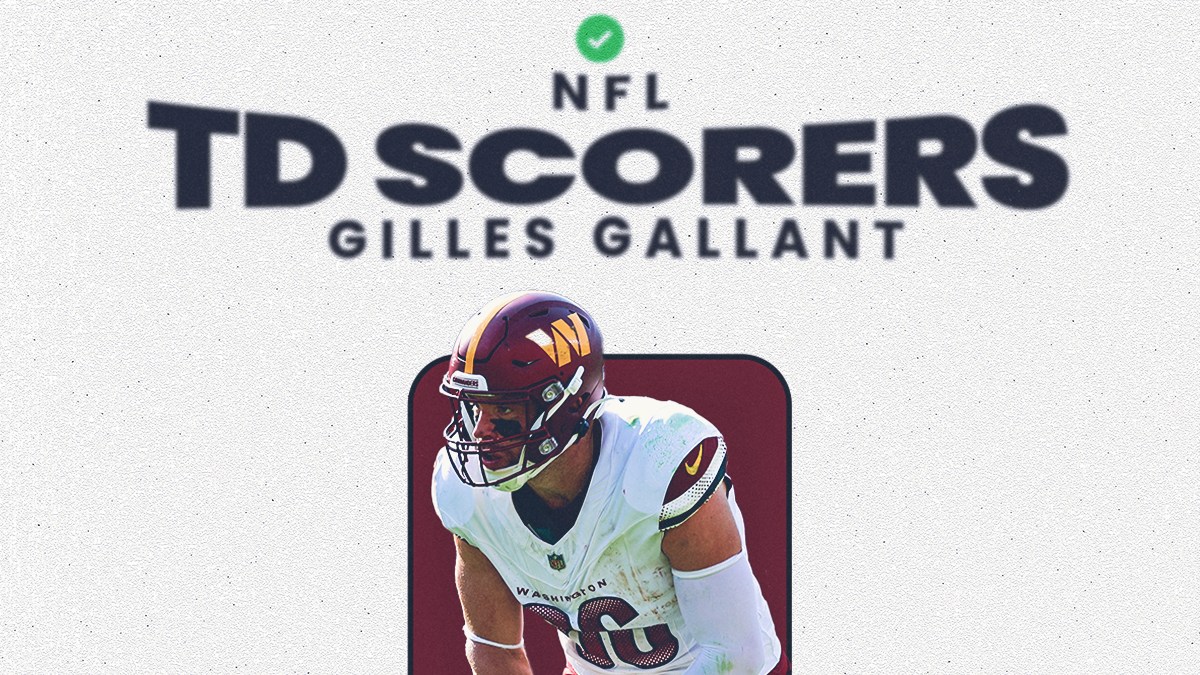 Gallant's Commanders vs. Lions Anytime TD Scorer Pick Image