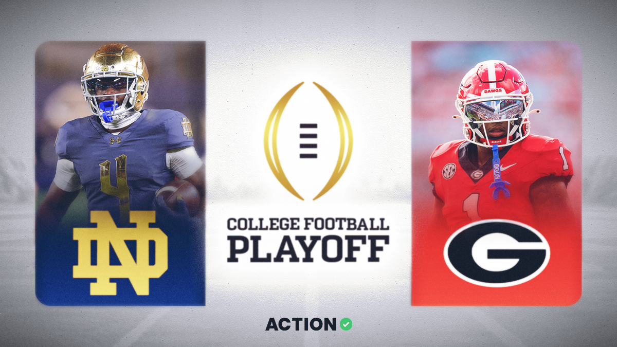 Notre Dame vs. Georgia: 2 Bets for CFP Quarterfinal Matchup Image