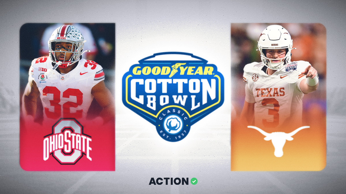 Ohio State vs. Texas: 2 Bets for CFP Cotton Bowl article feature image