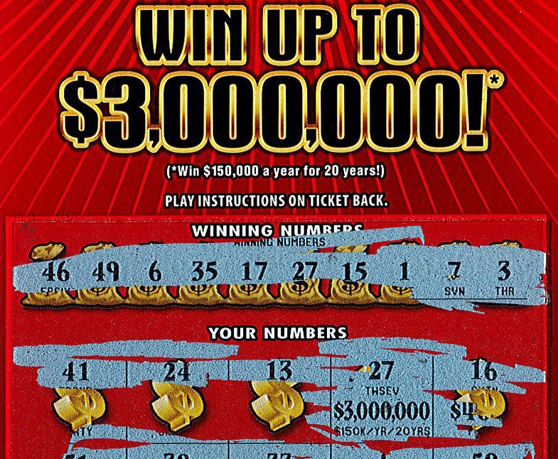 The Kentucky Lottery awarded a $3 million prize to an anonymous person from Pikeville who hit the jackpot on a scratch off ticket.