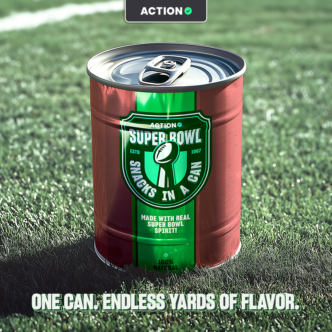 Super Bowl Snacks in a Can: The Ultimate Lazy Fan's Delight Image