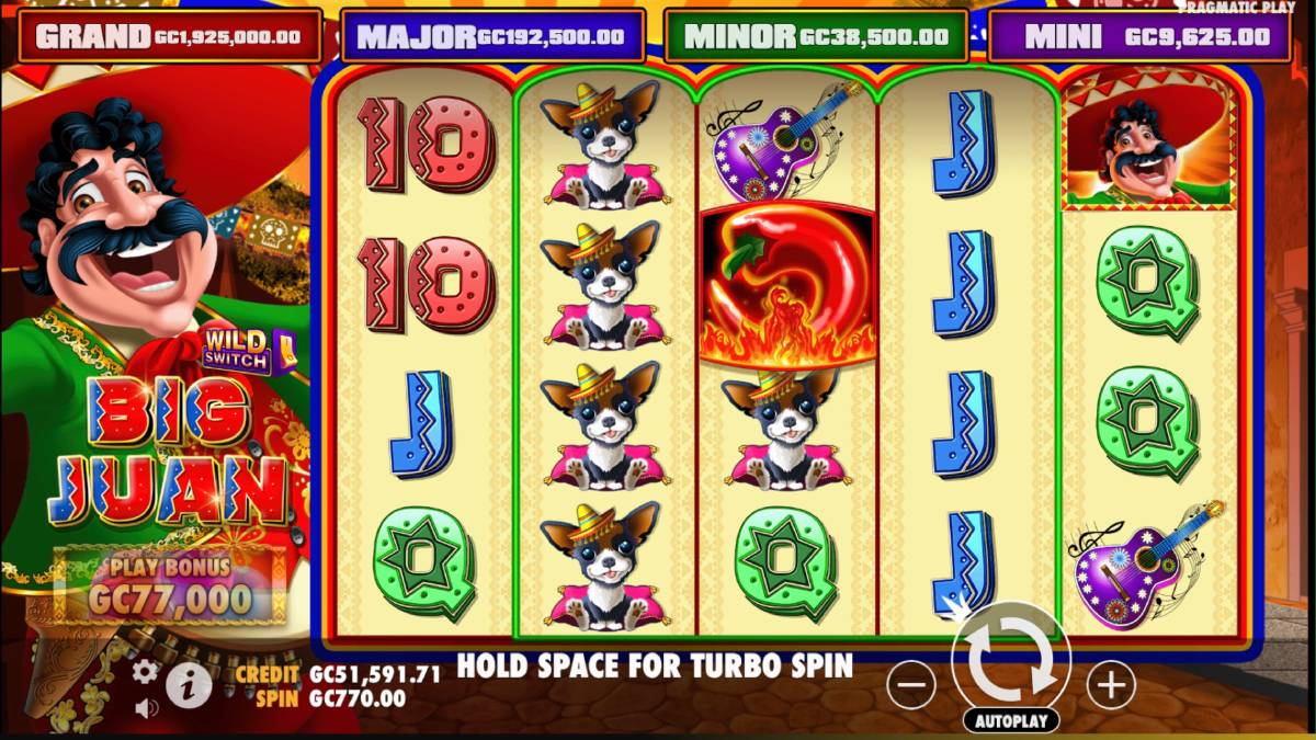 the big juan mcluck casino game would be a fun way to mark national margarita day on february 22nd.