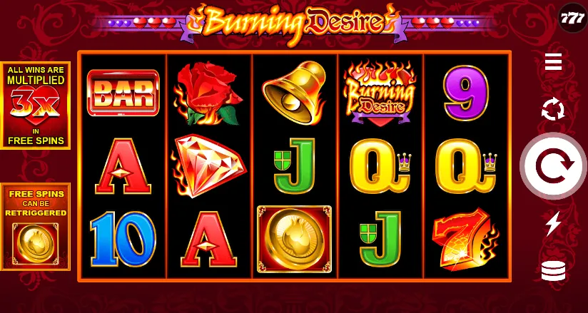 Burning Desire Canada Slot
