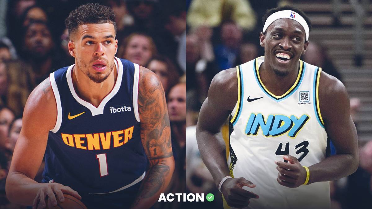 Nuggets vs Pacers: +425 Parlay for Monday Image