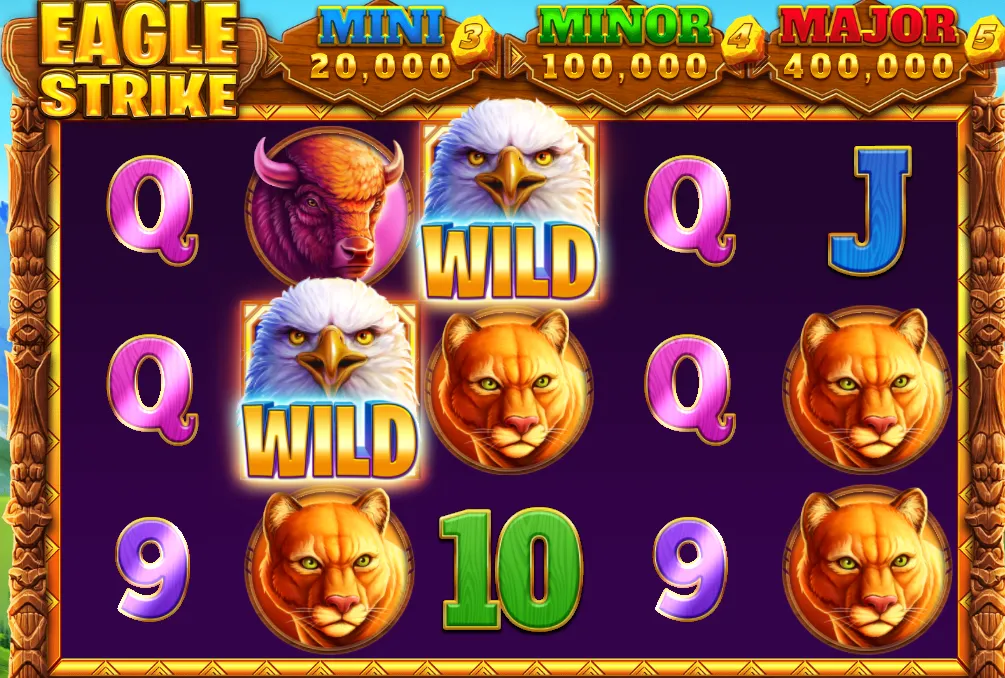 Eagle Strike Hold and Win Slot