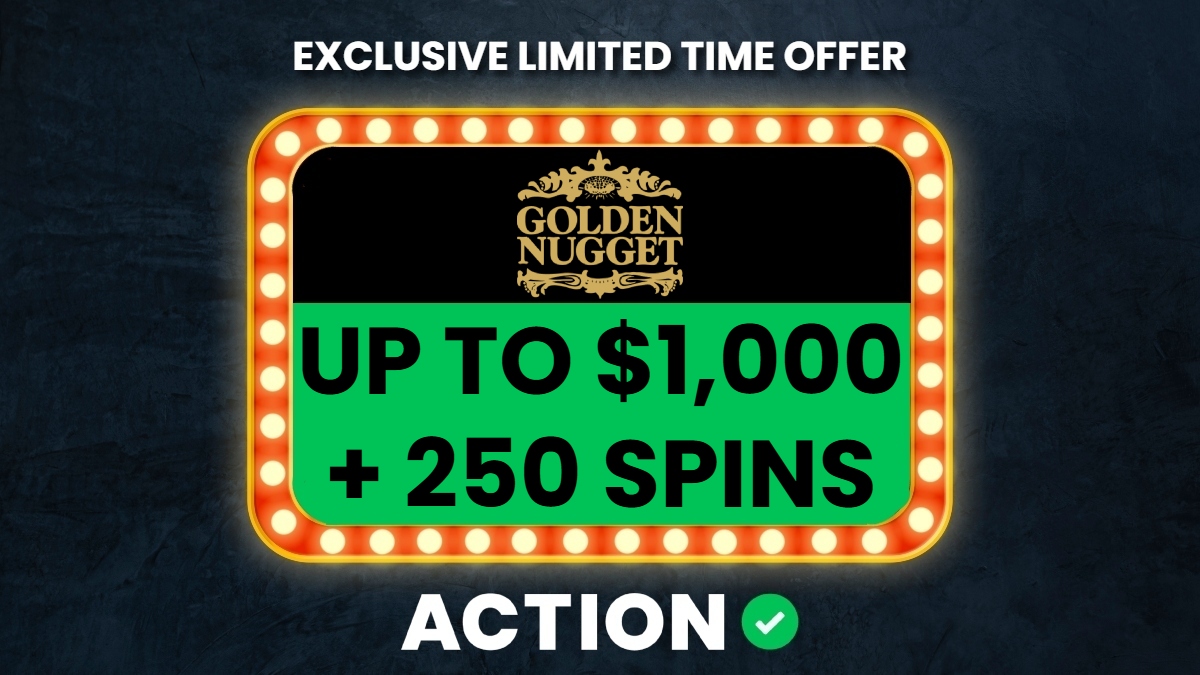 Exclusive Offer! Up to $1,000 and 250 Spins with Golden Nugget Online Casino Bonus Code Image