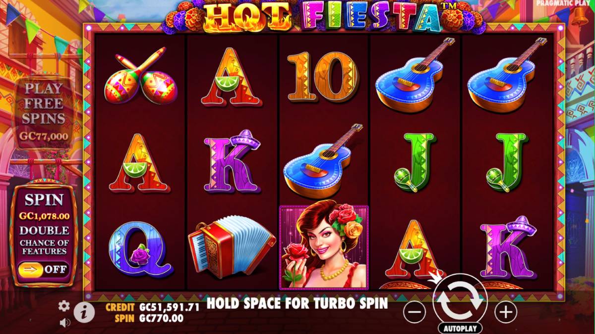 one way to celebrate national margarita day is by stopping by McLuck casino and playing one of their Mexican-themed slot machines like hot fiesta.