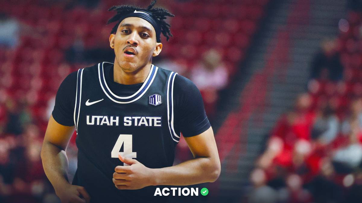 Utah State vs New Mexico Predictions, Picks, Odds for Sunday, February 16 article feature image