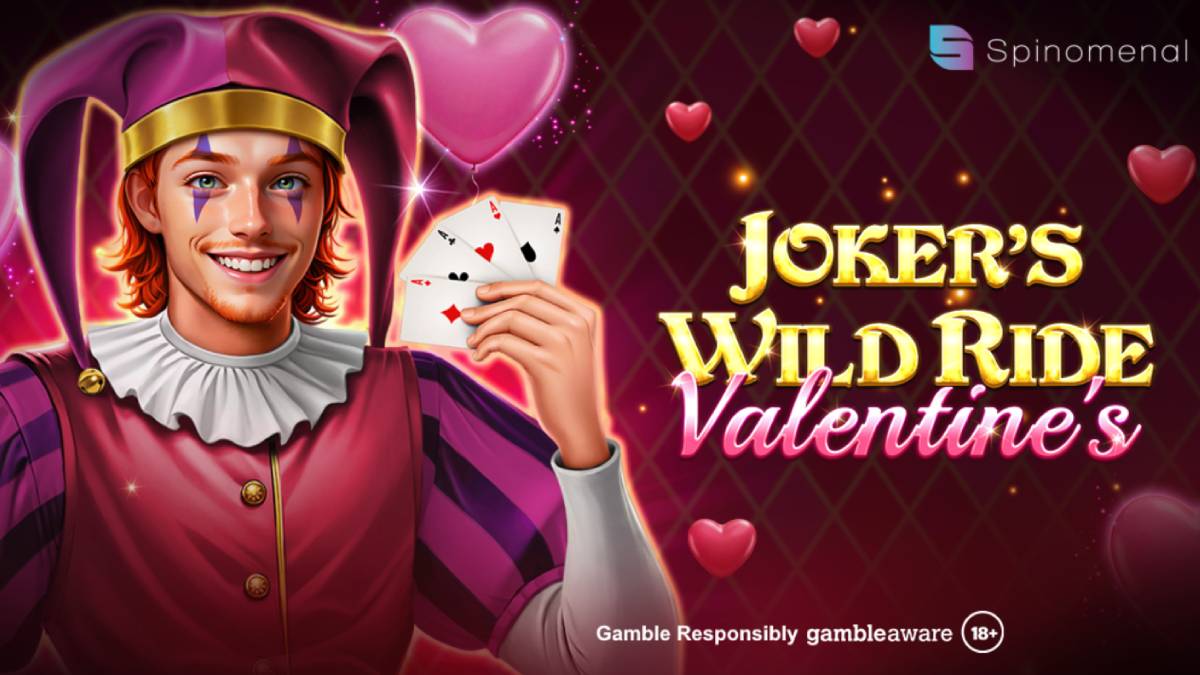 sweepstakes casinos offer many love-themed games for valentine's day like jokers wild ride.