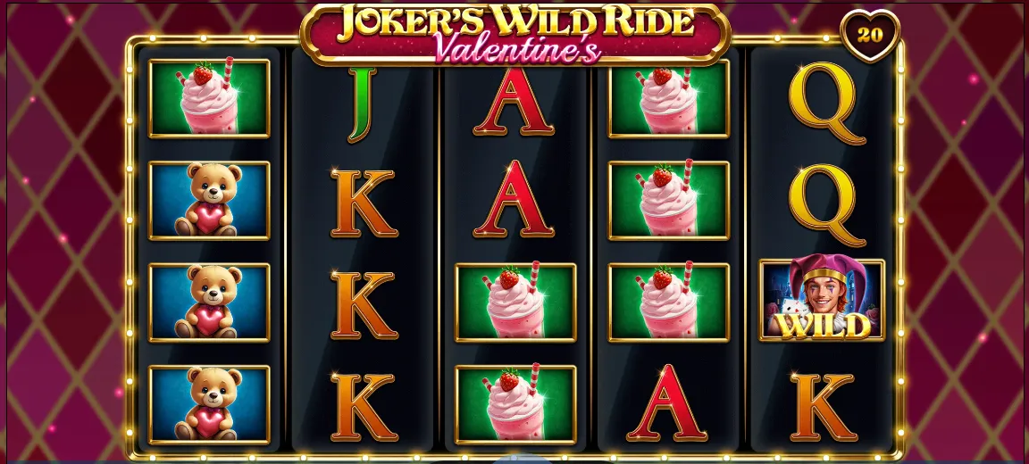 Joker's Wild Ride Valentine's