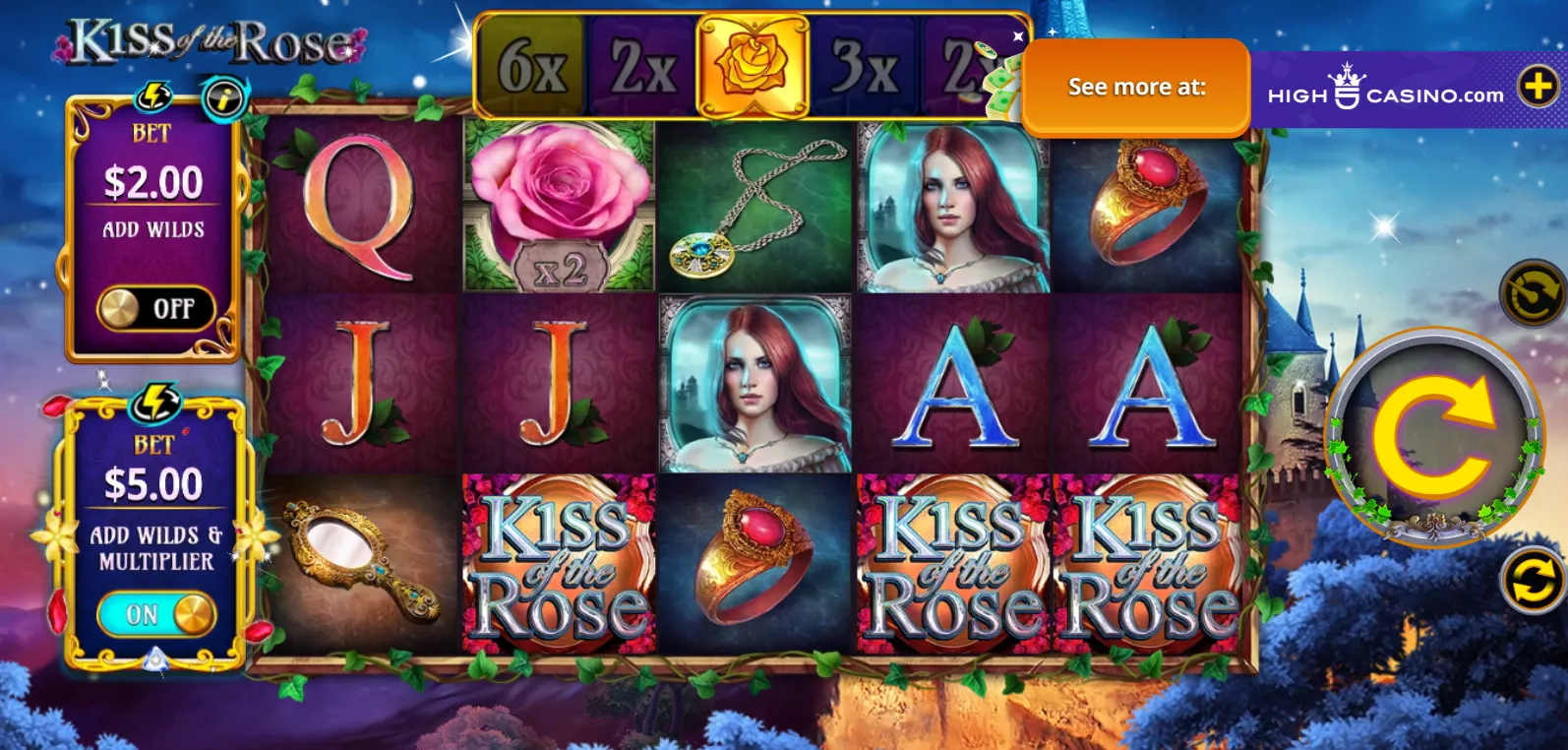 Kiss of the Rose Power Bet Slot