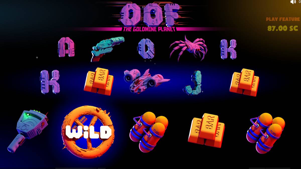 while you're watching the planets align you can enjoy sweepstakes casino games that have planets as their major focus like OOF the goldmine planet.