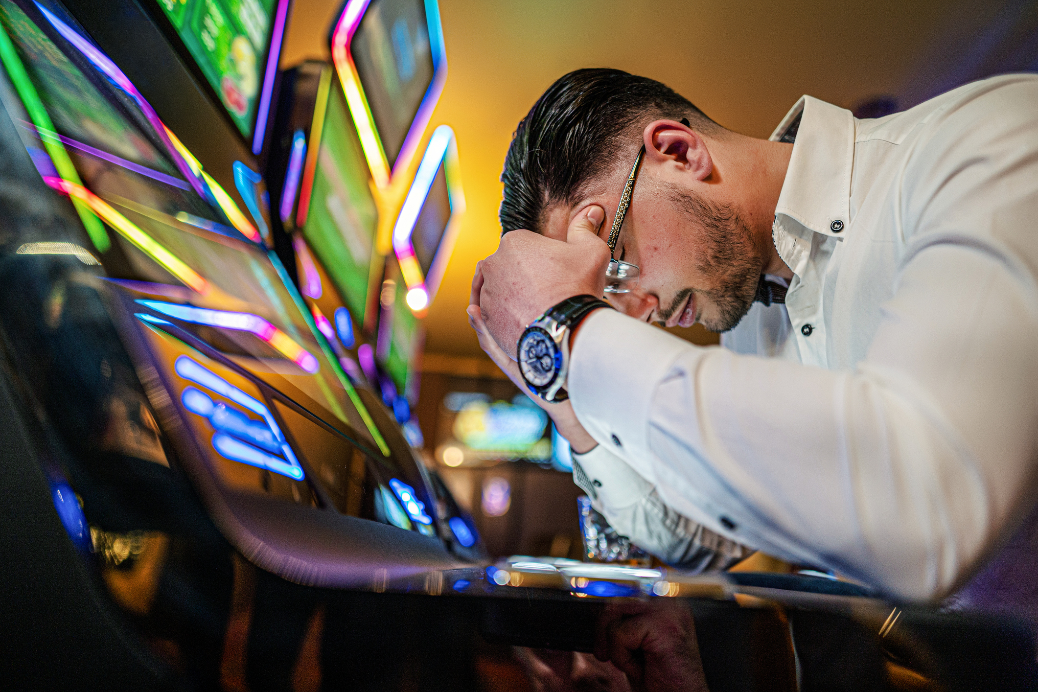 pennsylvania casinos have self-exclusion lists so people can get help and stop losing money on a slot machine in a casino.