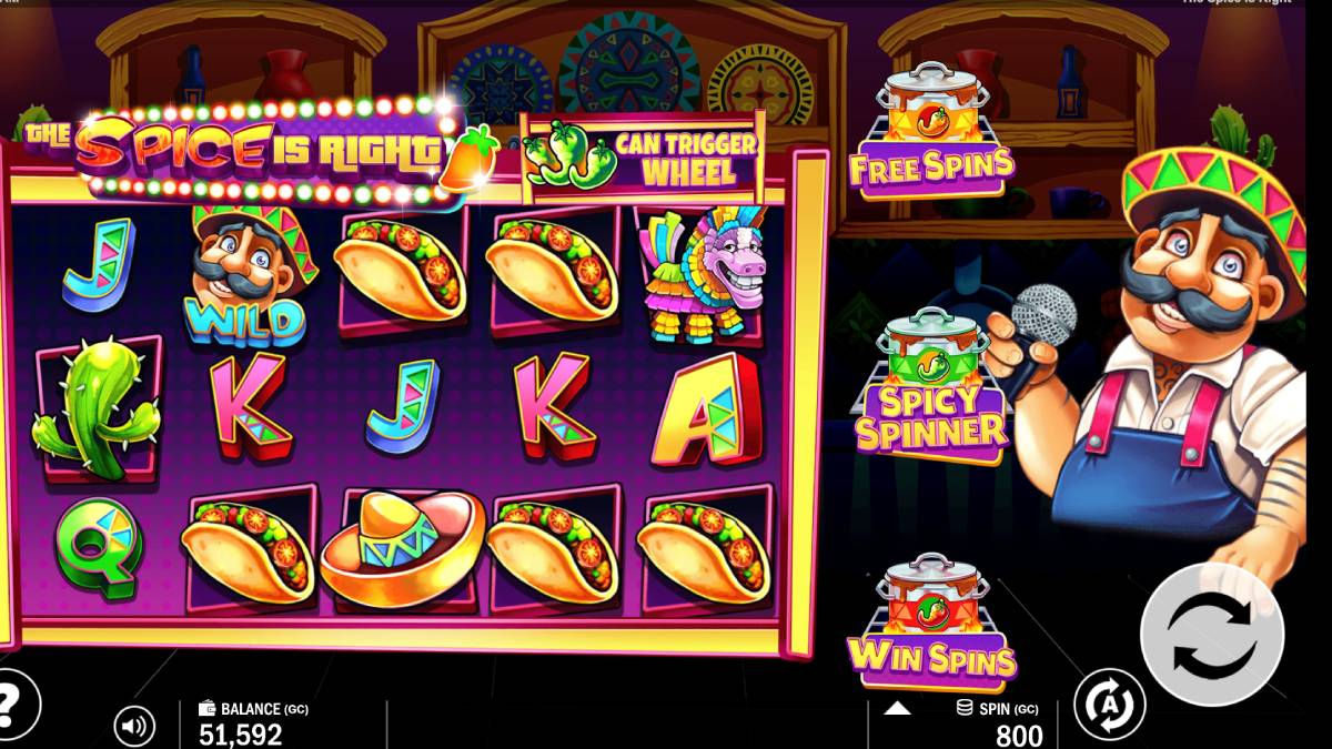 you can add a little spice to your national margarita day celebration by playing the spice is right at mcluck casino.