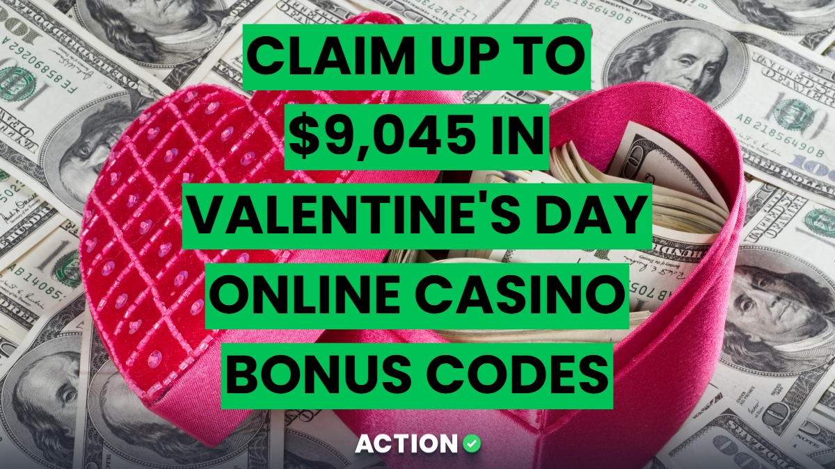 Claim up to $9,045 in Valentine’s Day Online Casino Bonus Codes Image