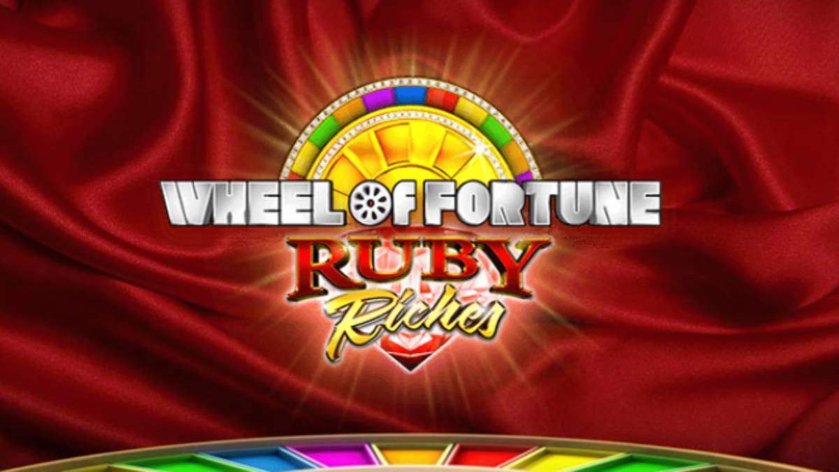 Wheel of Fortune ruby riches slot machine can be found at the online casino. 