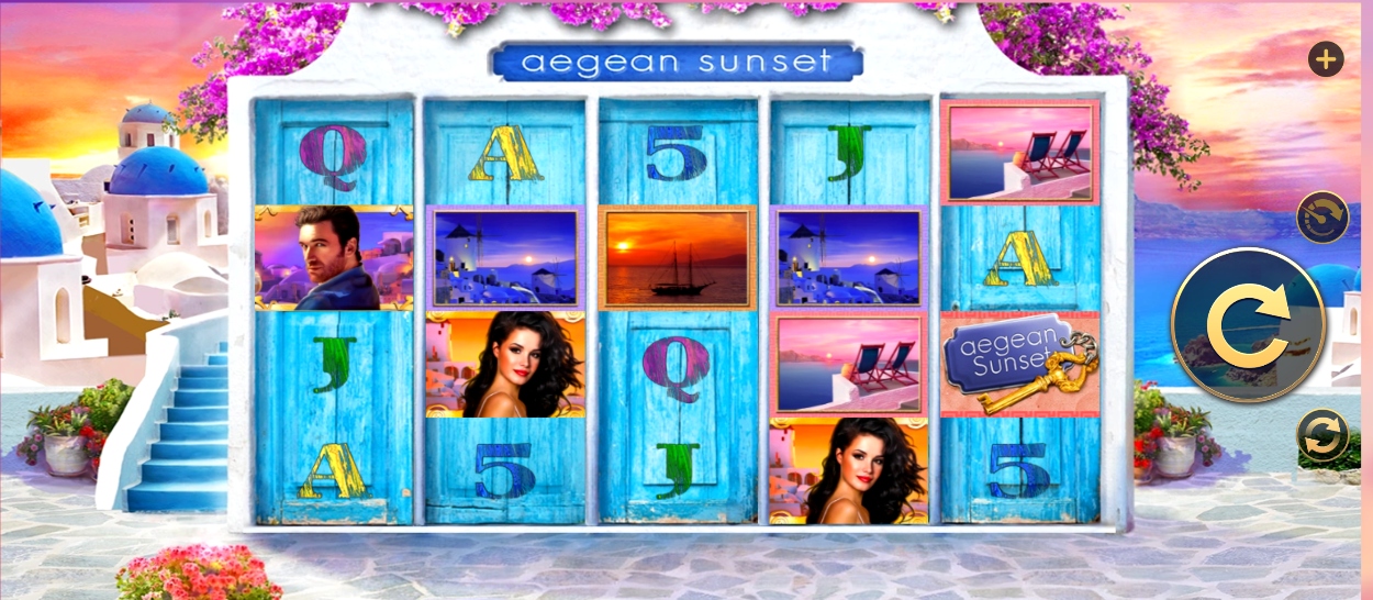 this is a virtual vacation like no other when you play the sweepstakes casino game called aegean sunset.