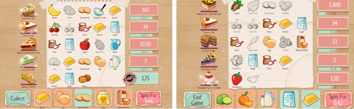 Baking Bonanza Slingo Sweepstakes Casino Game