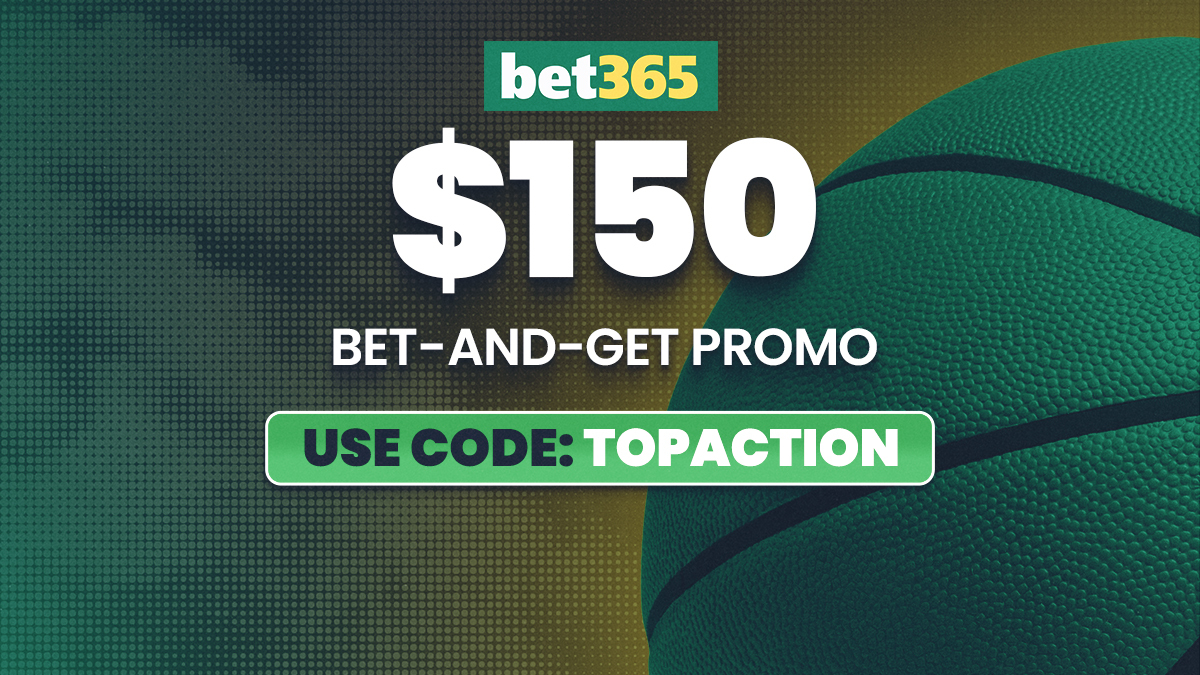 bet365 Bonus Code TOPACTION Supplies Choice Between $150 Offer or $1K First Bet for NBA, March Madness Today Image