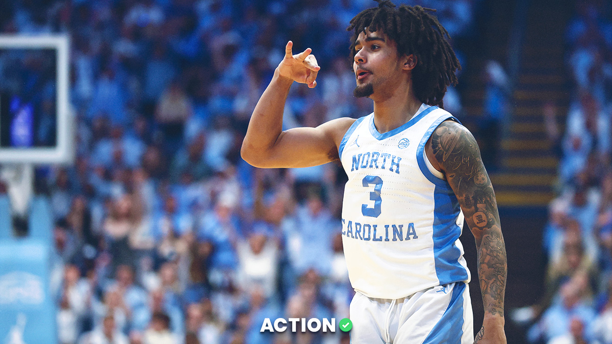 NCAA Tournament First Four Player Prop: How to Bet North Carolina’s Elliot Cadeau article feature image