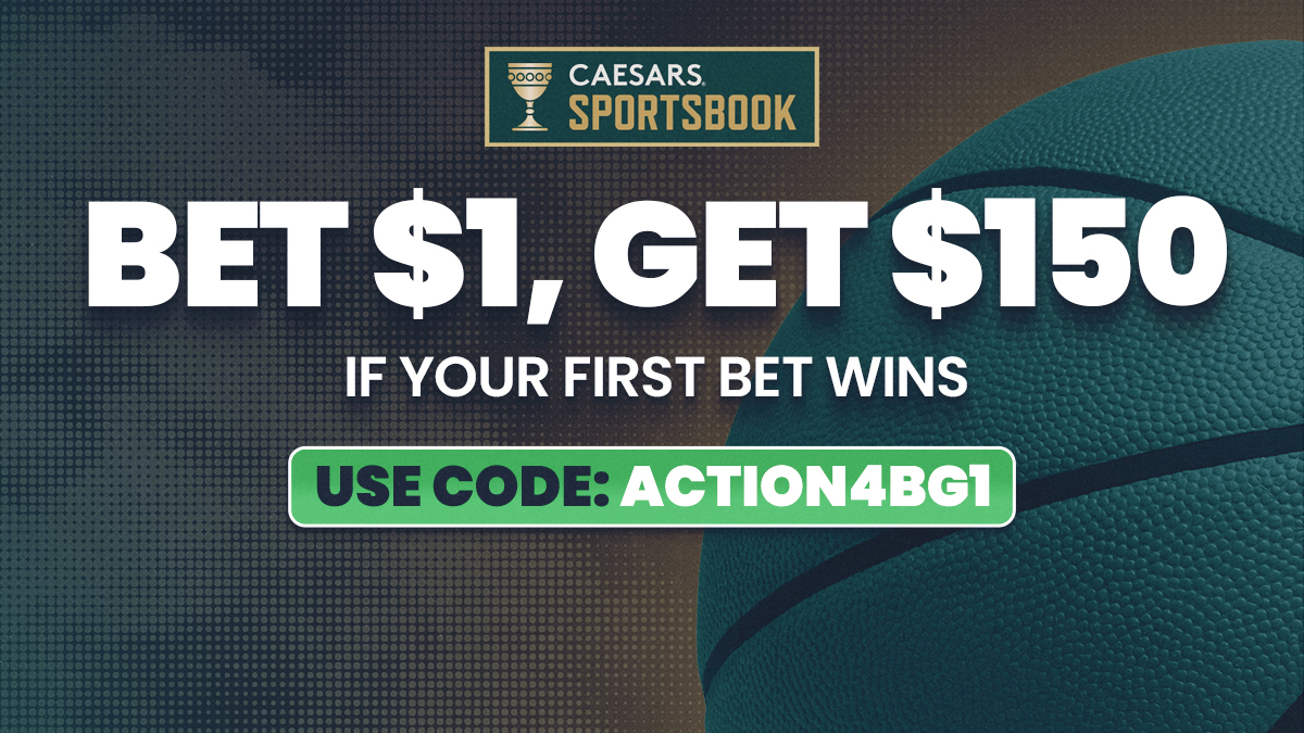 Caesars Sportsbook Promo Code ACTION4BG1: Claim $150 in Bonus Bets Now for Any NCAAB Conference Tournament Game, Any Sport Today article feature image