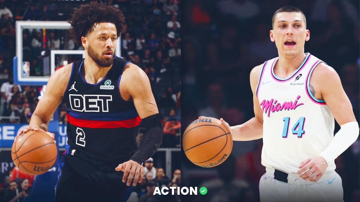 Pistons vs Heat: +6000 Parlay for Wednesday Image